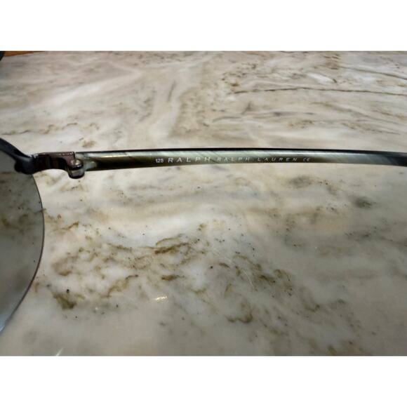 Y2K RALPH Ralph Lauren Aviator Sunglasses Gray main image 8
